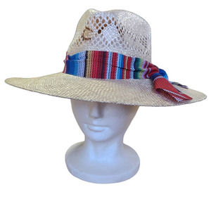 Charlie 1 Horse Women's Fiesta Sisal Straw Ribbon Western Hat NEW